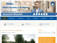 Tablet Screenshot of miszalski.pl